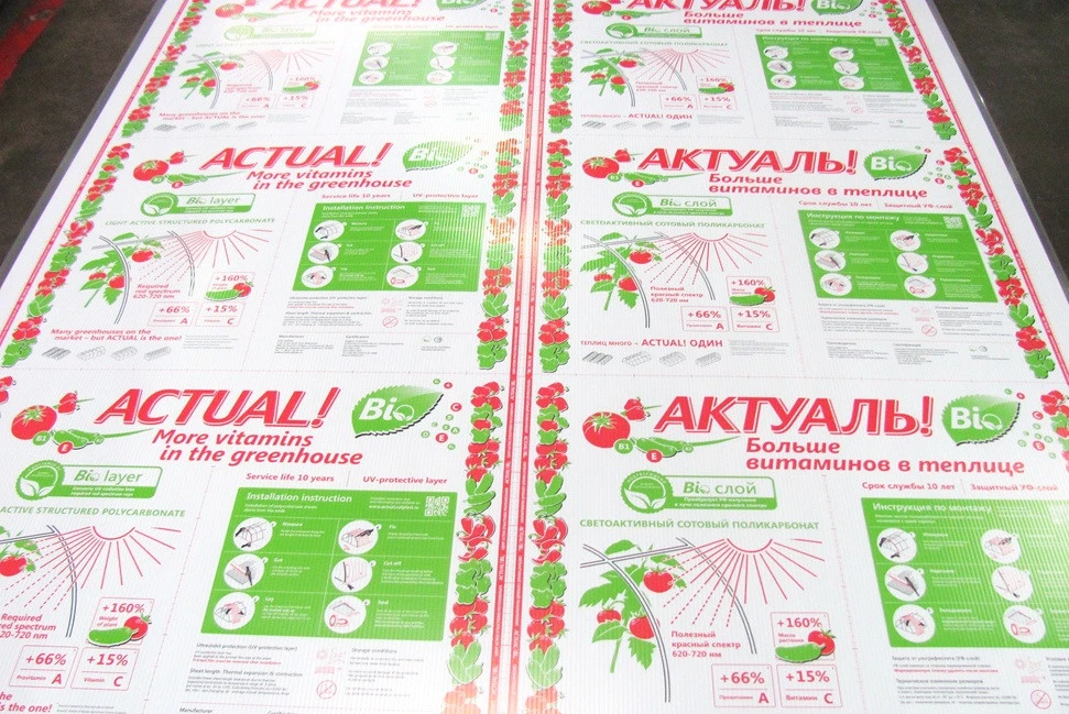 Сотовый поликарбонат Актуаль!Bio